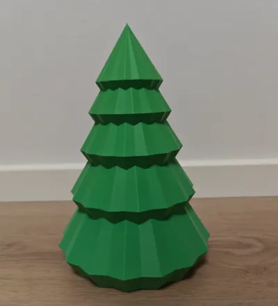 Christmas tree with optional candle light