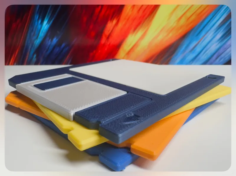 Floppy Disk Drink Coaster