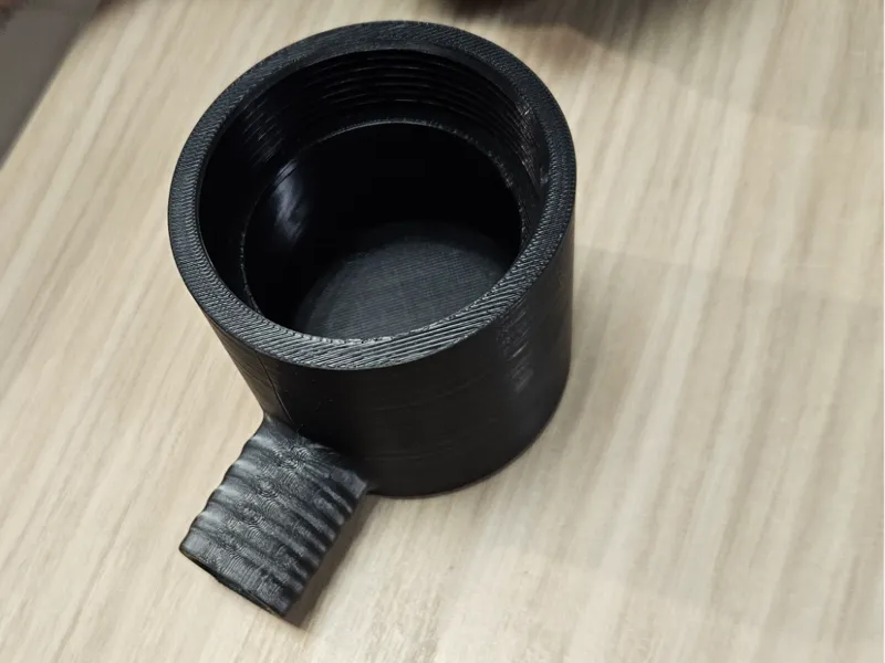 2‑inch elbow fitting reduced to 25 mm diameter
