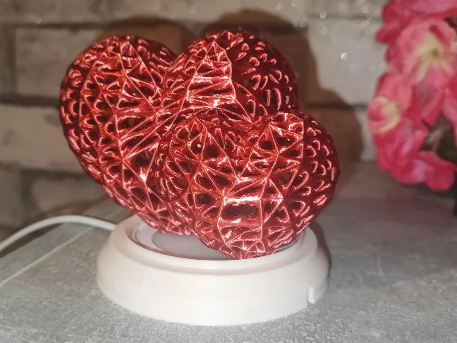 Wunderschöne Deko Herzlampe/licht Valentinstag
