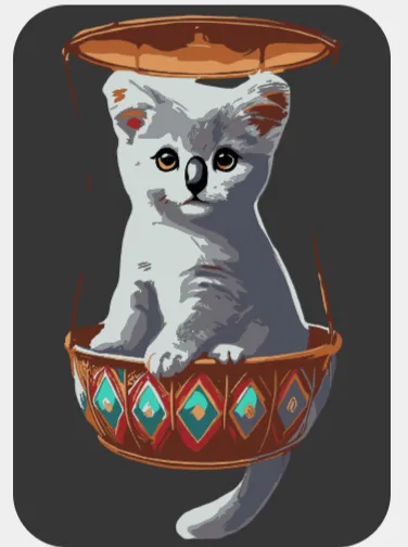 Gray cat