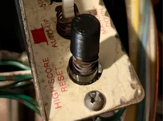 Williams System 11 Pinball Service Button Caps