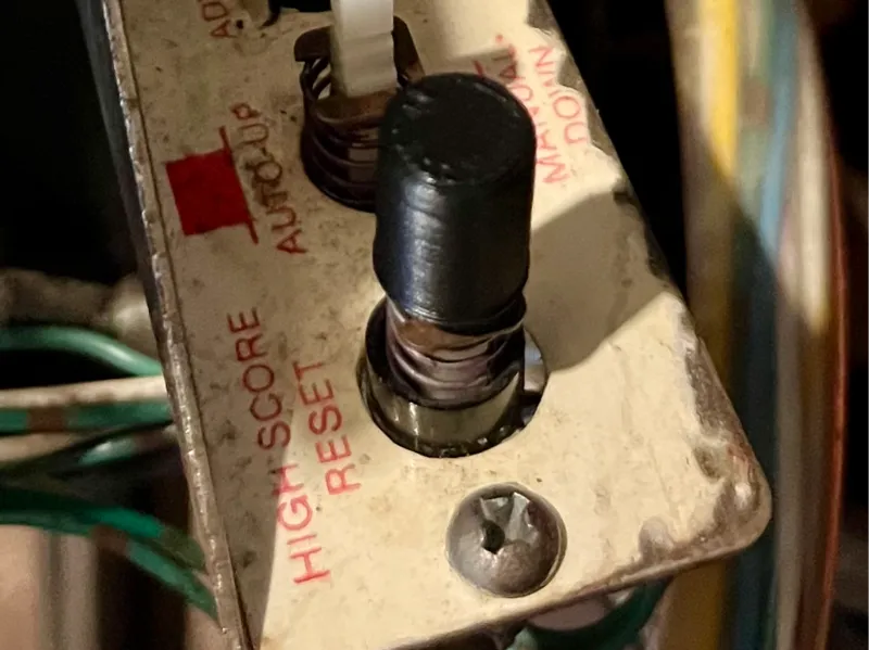 Williams System 11 Pinball Service Button Caps
