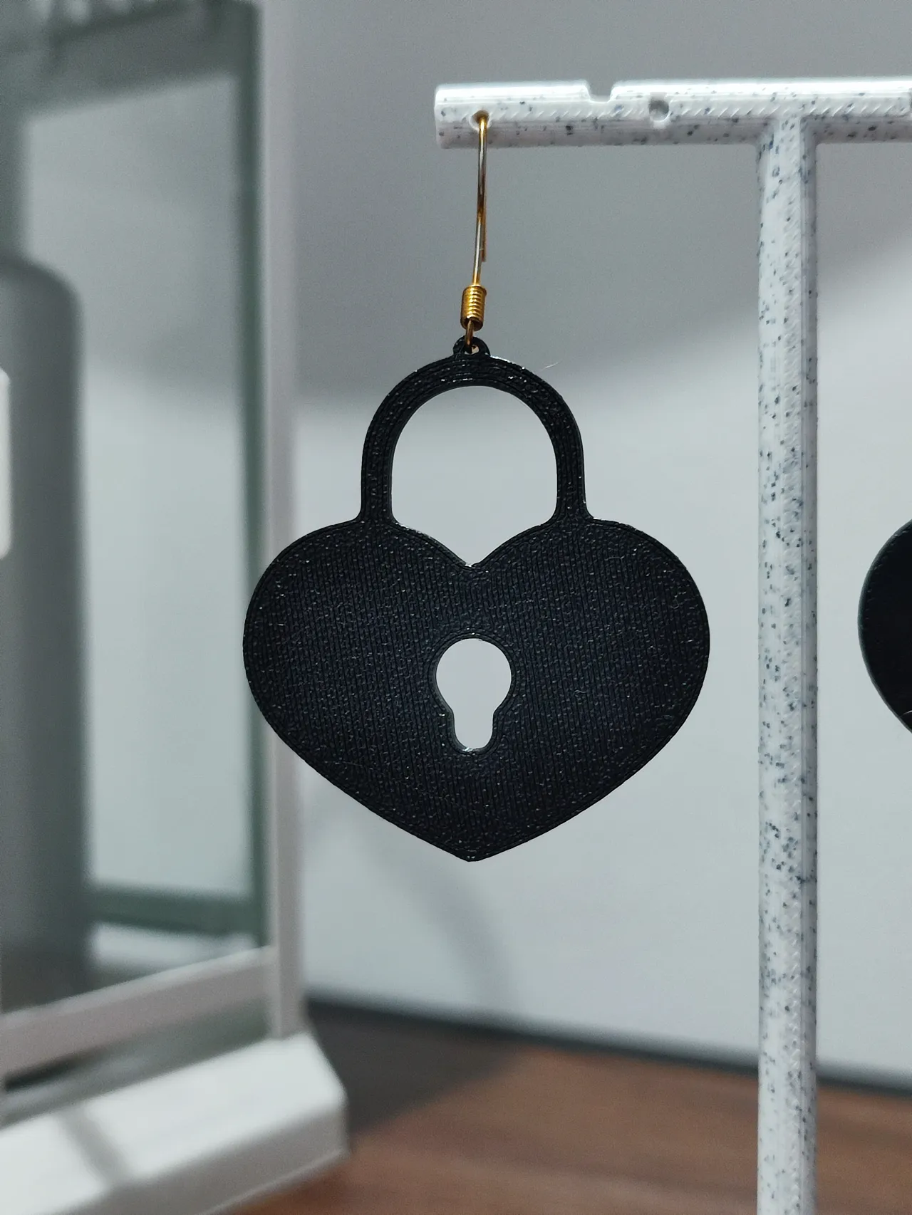 Aretes Candado del Amor view 4