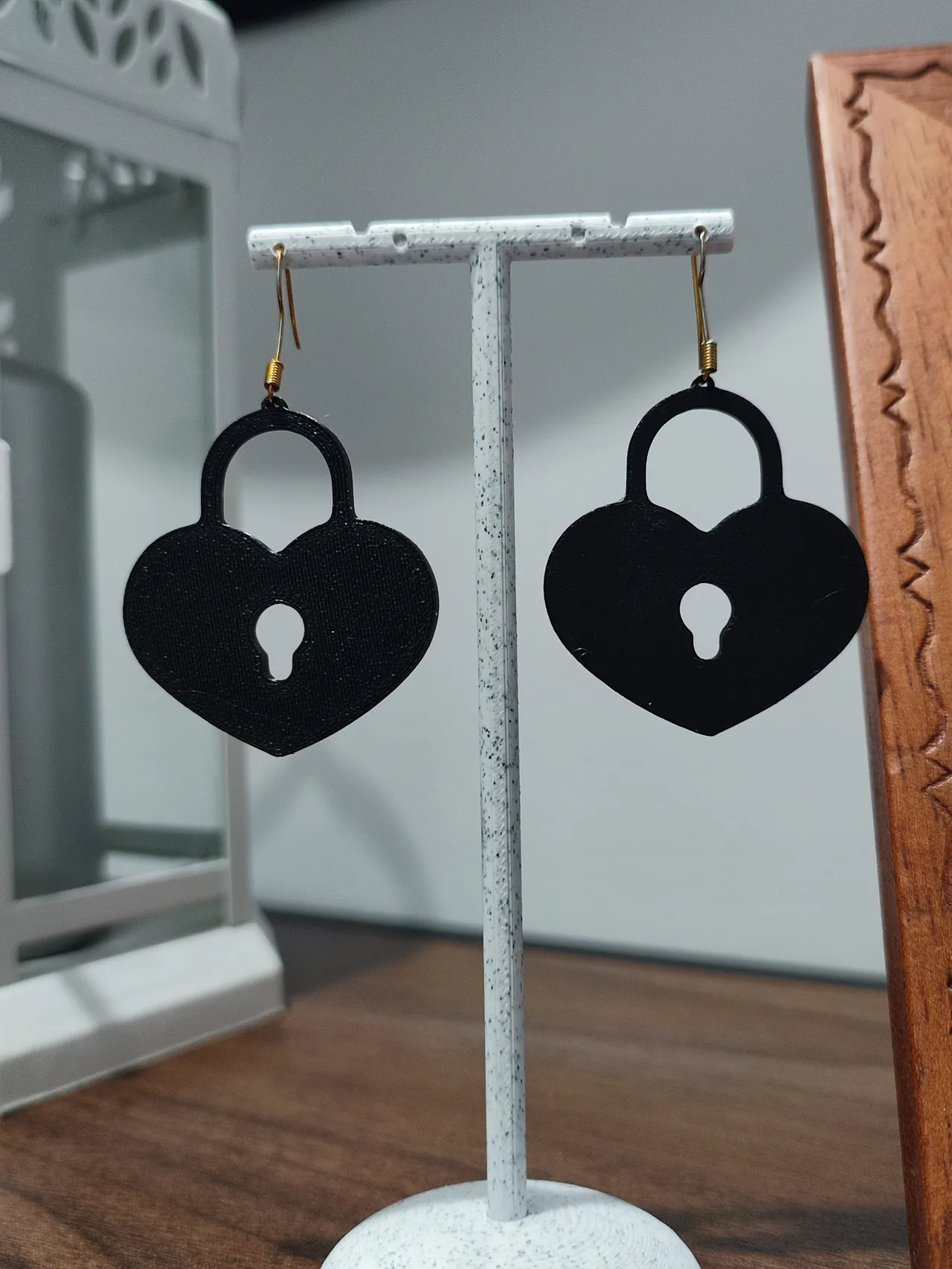 Aretes Candado del Amor view 3