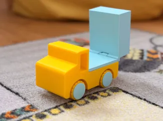 Modular Toy Truck – Dump Truck Attachment