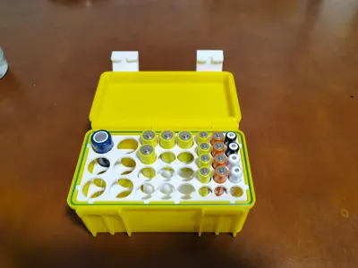 18650 Battery + AA Battery + AAA Battery Storage Box