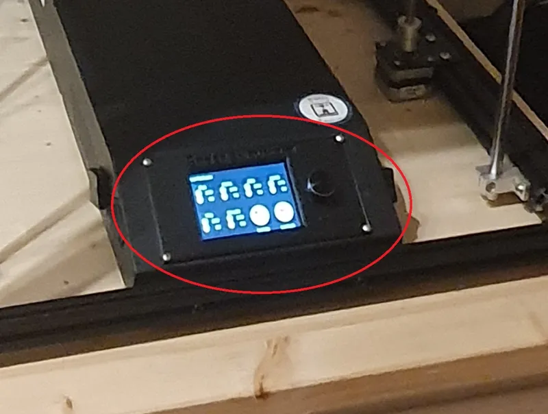 Ender5+ Displaymount for BTT35 V1.0