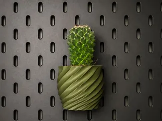 Cactus Planter for IKEA SKÅDIS Pegboard
