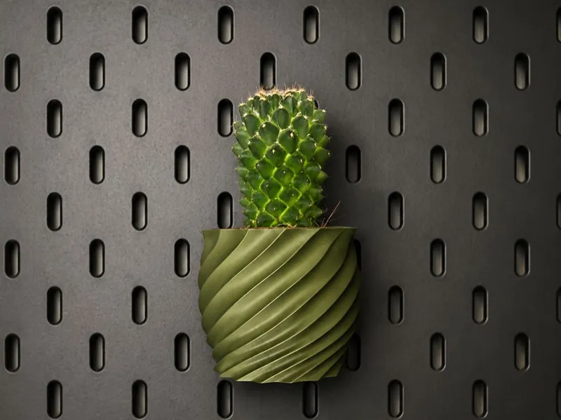 Cactus Planter for IKEA SKÅDIS Pegboard