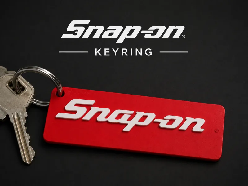 Snap On 1981 Logo Keyring