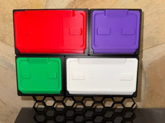 Box organizers honey comb wall HSW