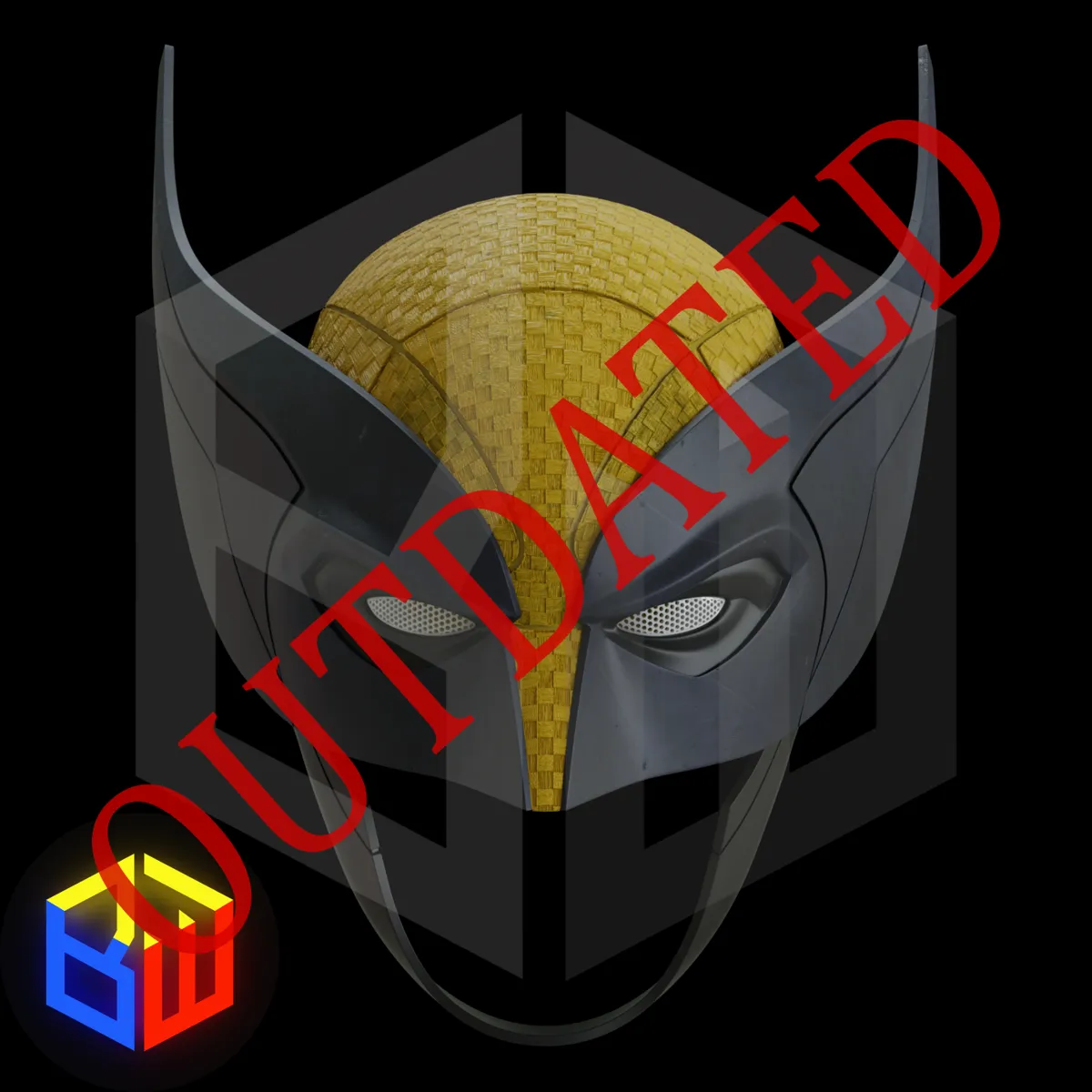 Wolverine V2 Textured Helmet - Free 3D Print Model - MakerWorld