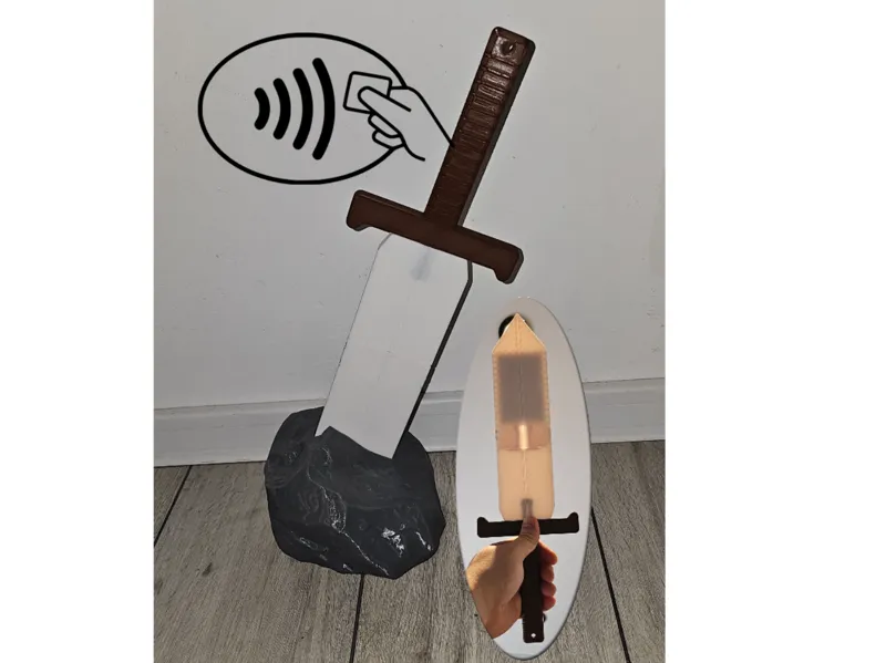 Sword in the stone paywand tap to pay paysword