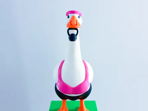 Modelo para impresión 3D: Cross Fit Desk Goose Gear — referencia de MakerWorld