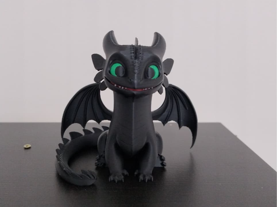 Dragão inspirado no Banguela 