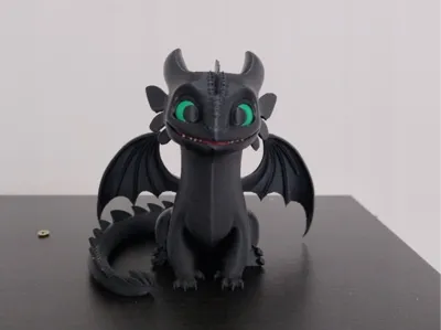 Dragon inspired by Toothless