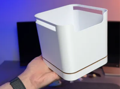 Under-Desk Sliding Trashcan