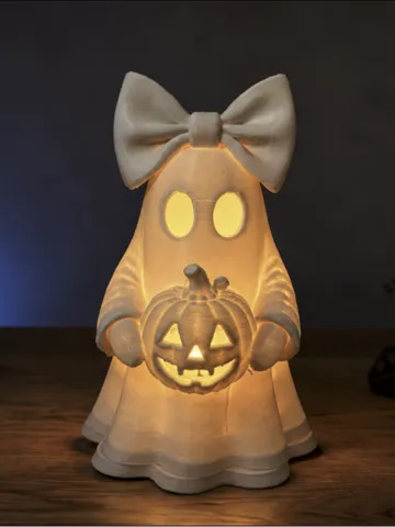 Accesorio de iluminación decorativa: Halloween Cute Ghost - Tealight — vista de referencia 2