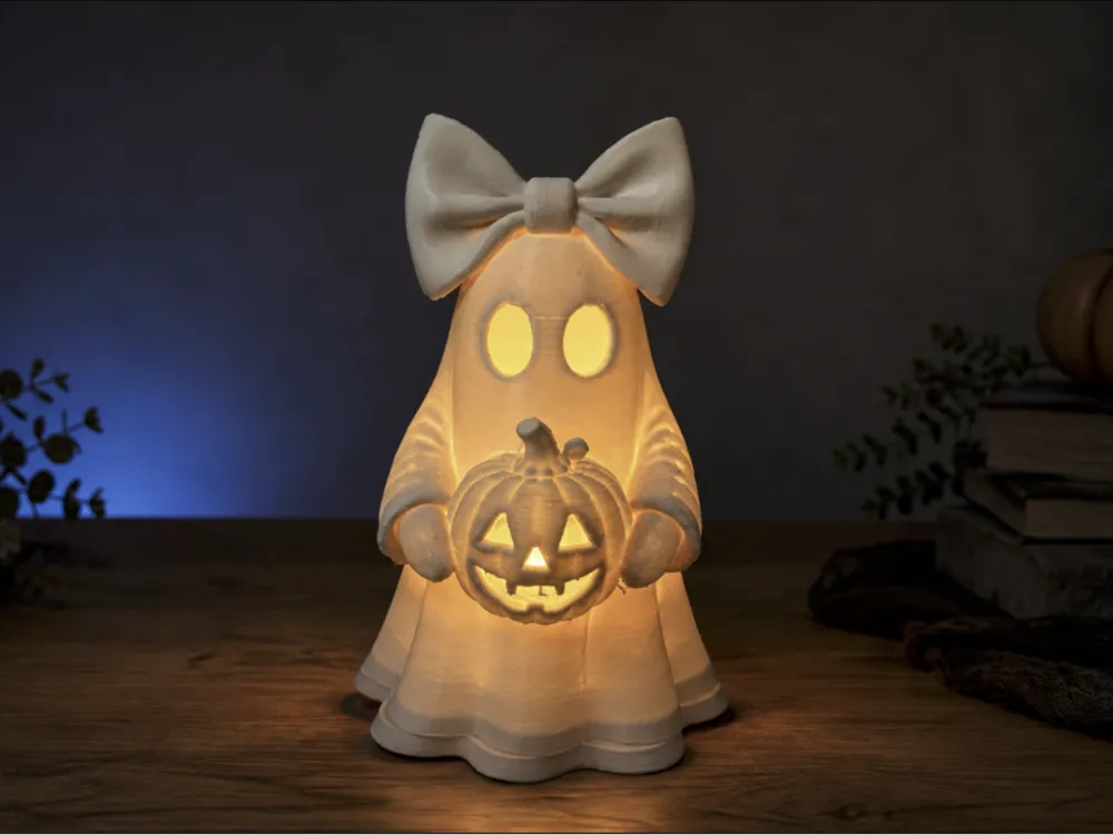 Accesorio de iluminación decorativa: Halloween Cute Ghost - Tealight. Referencia del modelo original.