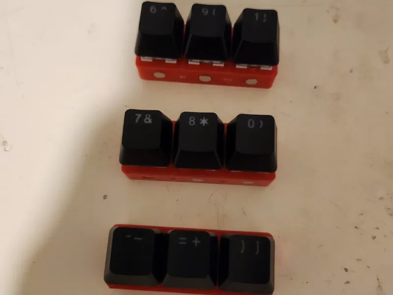 5x3 and 6x3 magnetic splitting clicker fidget