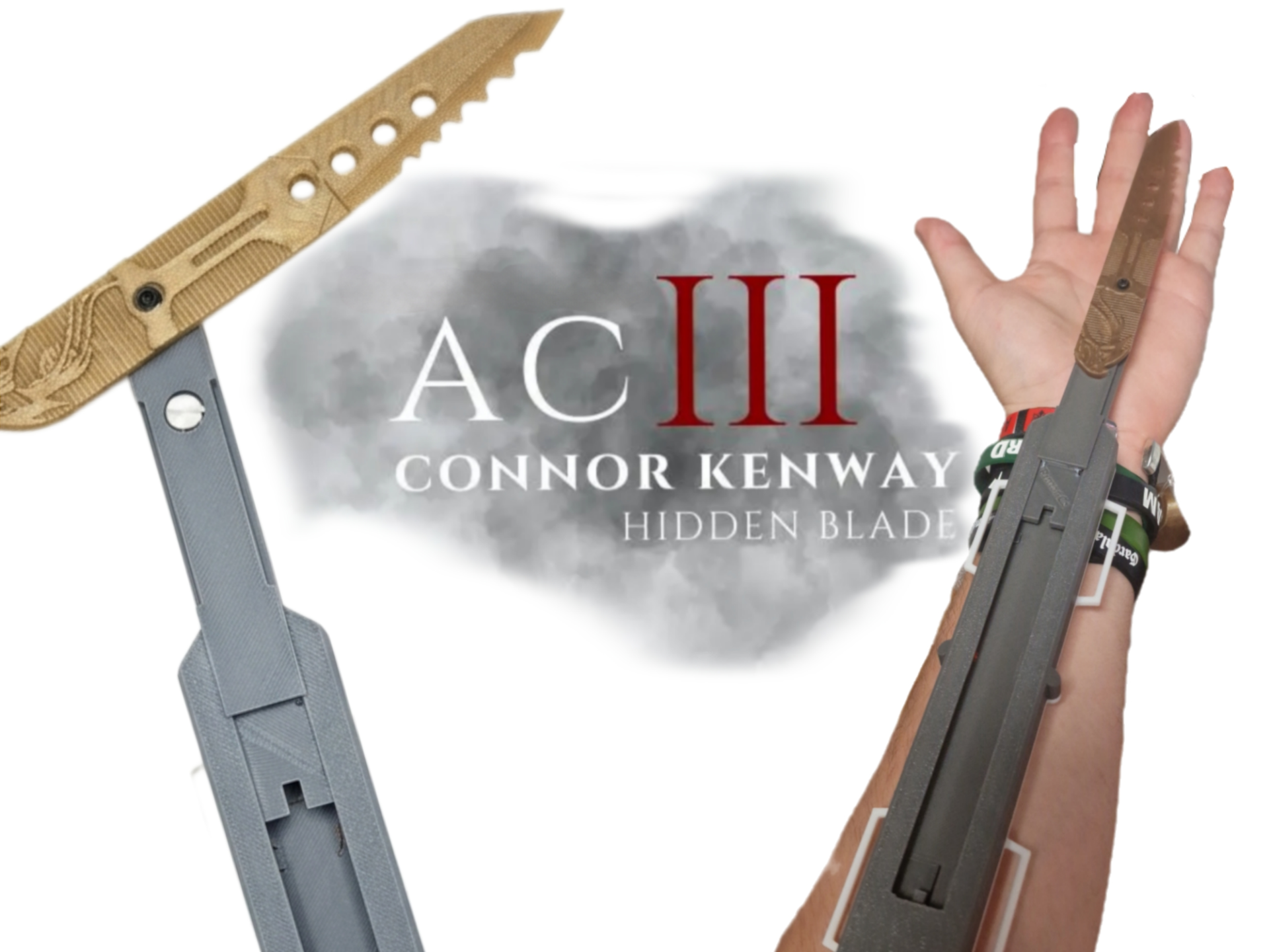Connor Hidden Blade - Dual-Action