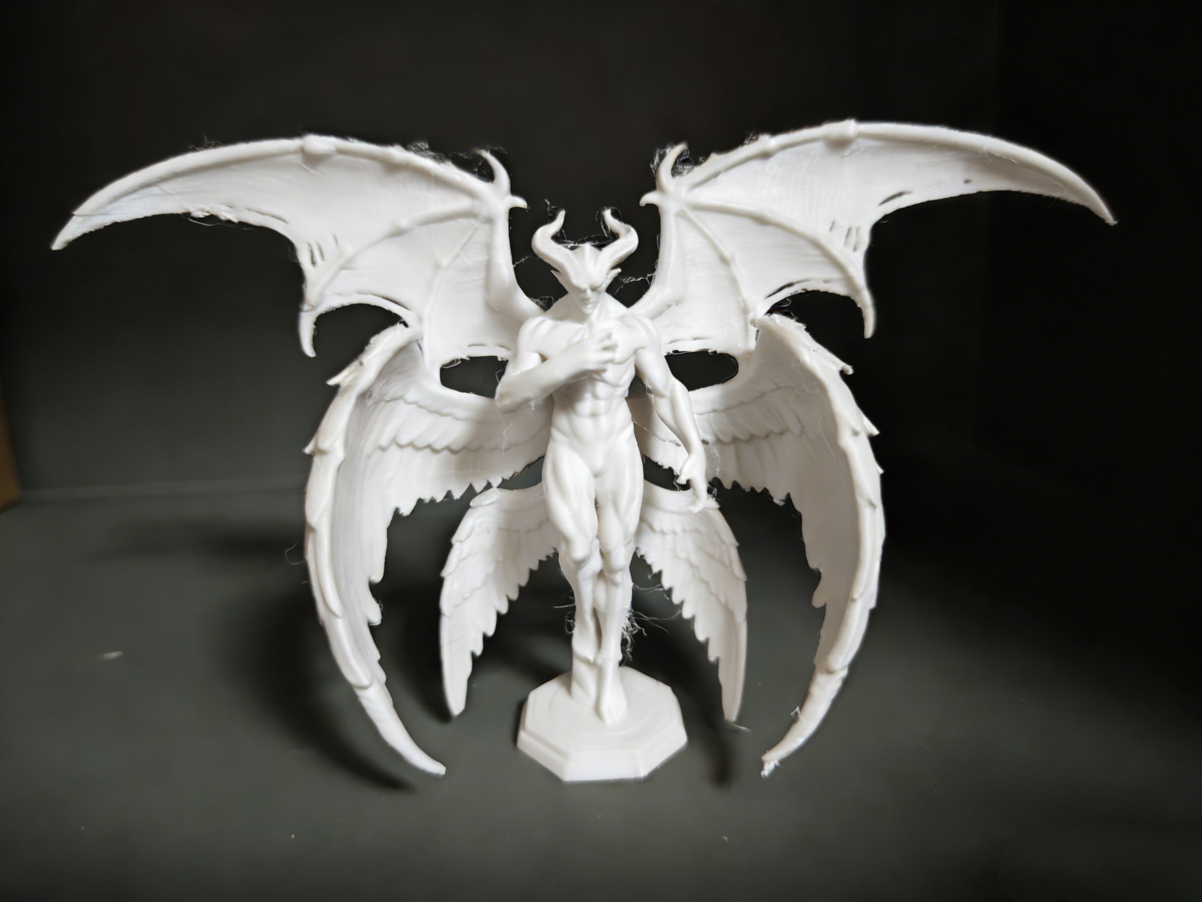 Fallen Angel - Free 3D Print Model - MakerWorld