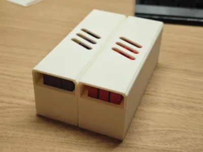 snap slide meeple holder for Agricola