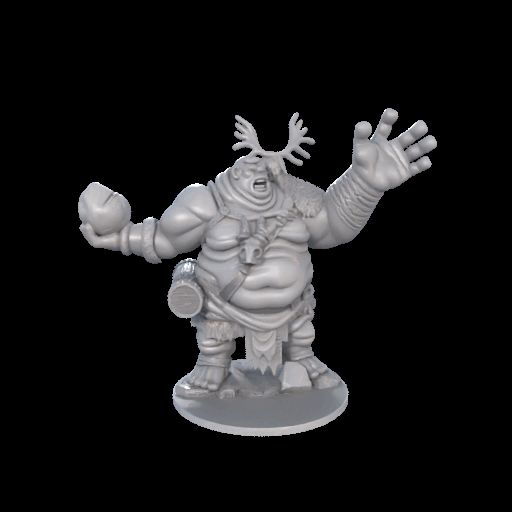 Dungeons & Dragons Frameworks Hill Giant 3D Mode