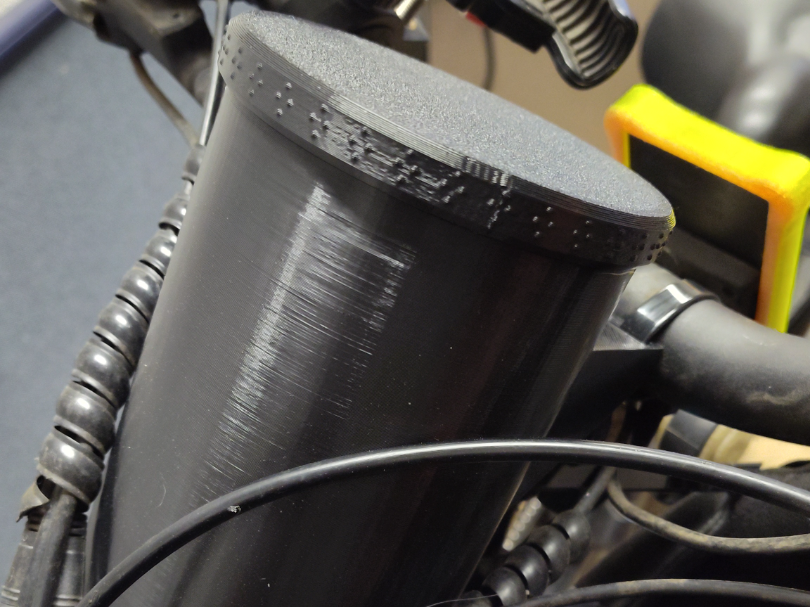 Bike Handle Bar Stuff Holder with Lid