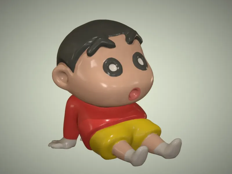 蜡笔小新 坐姿