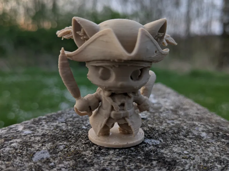 Pirat Katze Chibi