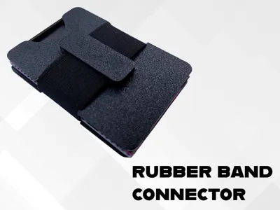Lockcard rubber band connector – Sewing and Adhesive Version