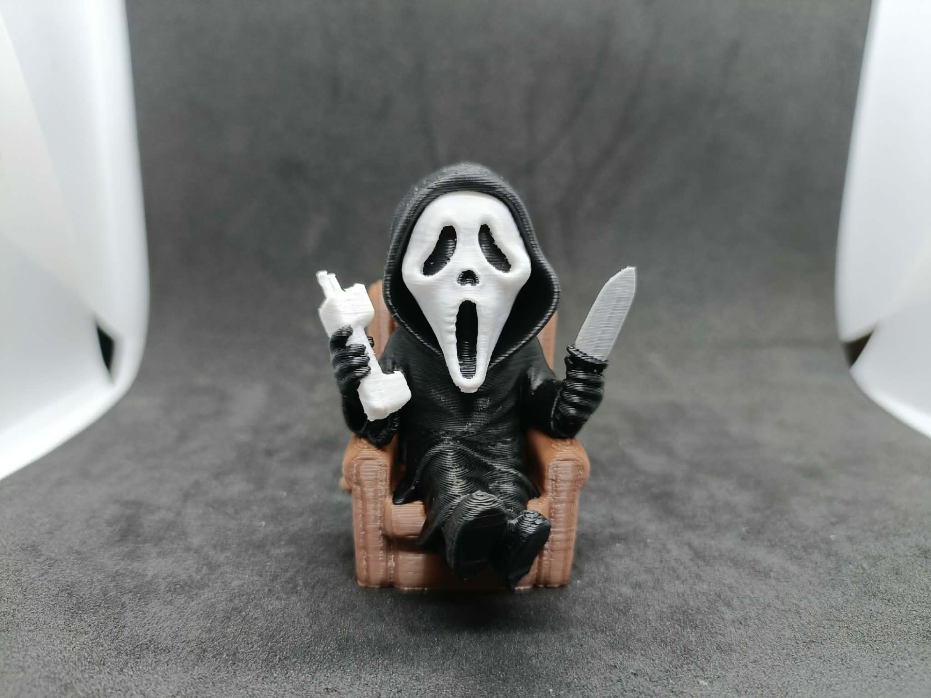 Ghostface Scream Fanart Figure AMS Multicolor