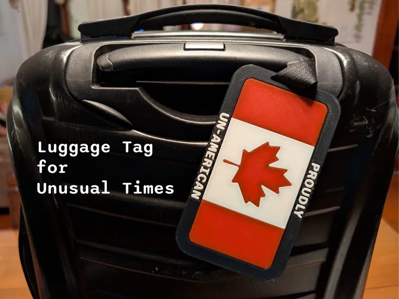 Luggage Tag For Unusual Times