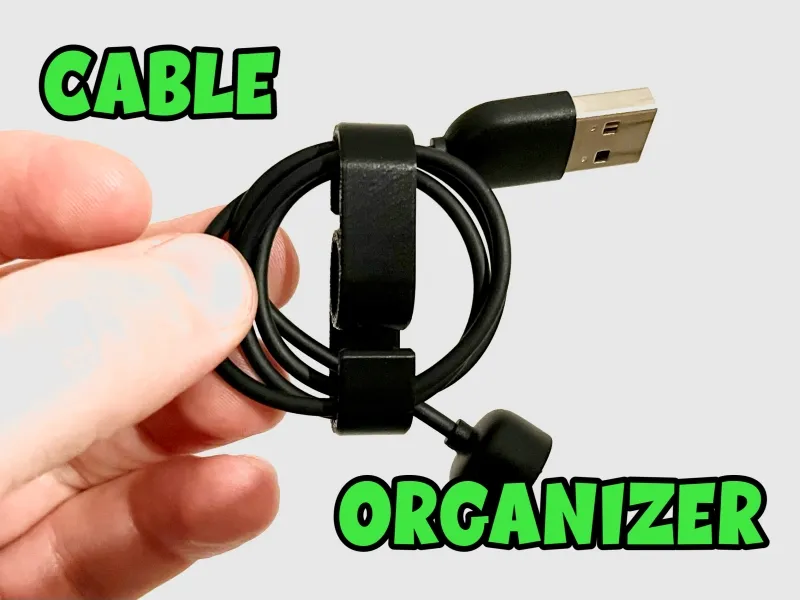 Cable organizer cable winder for USB iPhone Lighting