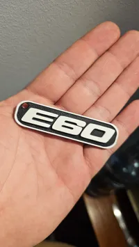 Porte-clés logo BMW Série 5 E60 — photo 2