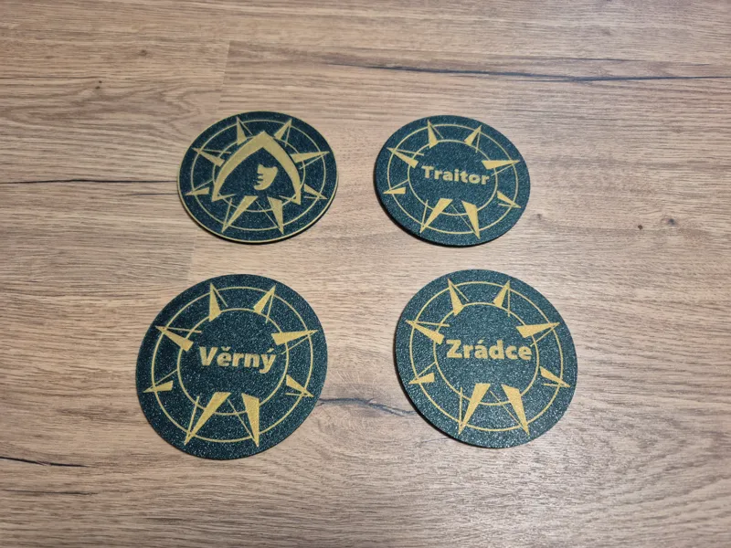 Zrádci podtácek / The Traitors coaster
