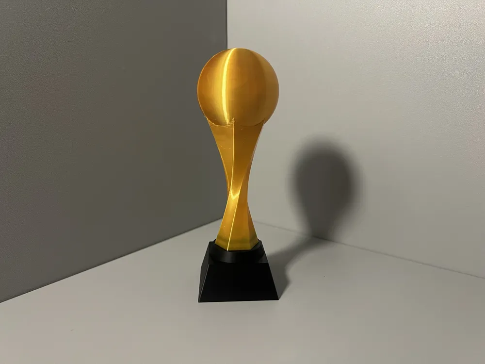Table Tennis & Ping Pong Trophy - Customizable - Free 3D Print Model ...