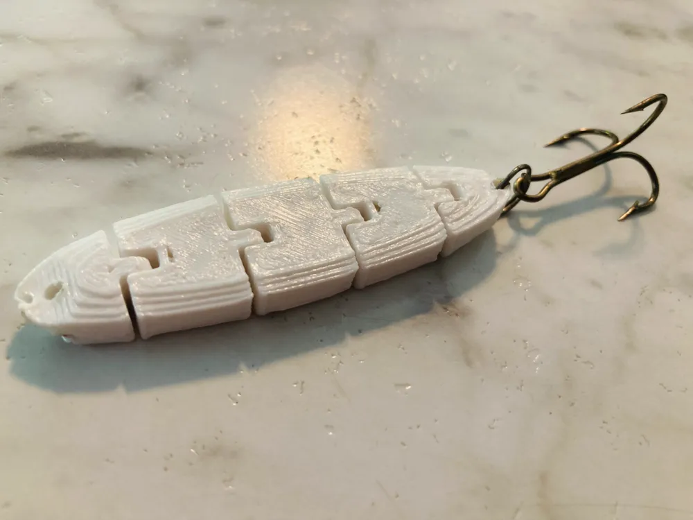 Articulated Fishing Lure by MrPurple MakerWorld