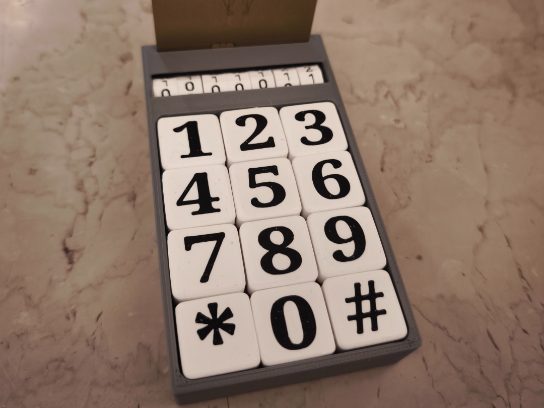 EC-Gerät; Spielzeug- Taschenrechner