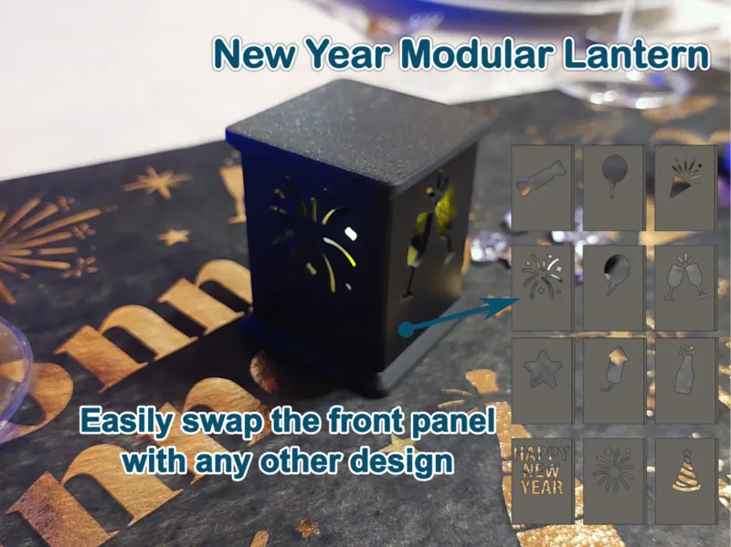 New Year Modular Lantern