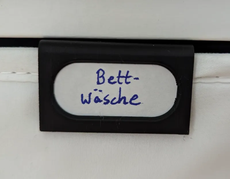 Ikea DRÖNA label clip for paper for self-labeling