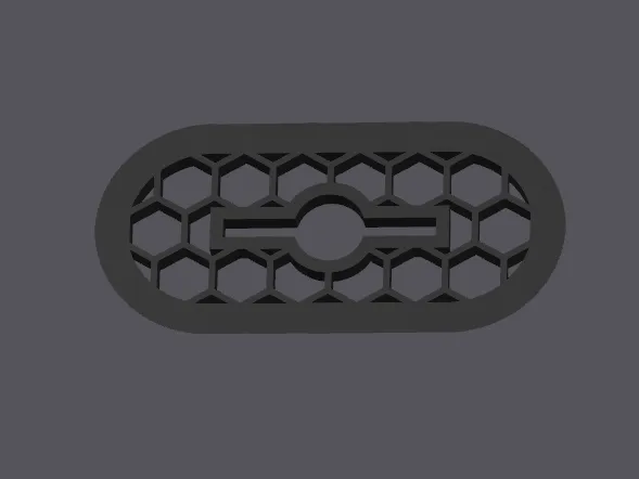 Custom overflow cover for Blanco sink