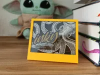 Cadre support pour ecran Inky wHAT - Raspberry Pi Zero — photo 1