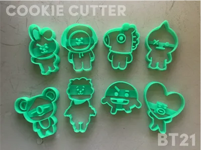 BT21 BTS Cookie Cutter