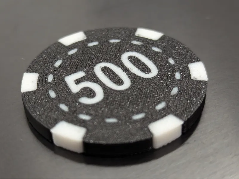 500 chip for poker game 39mm 