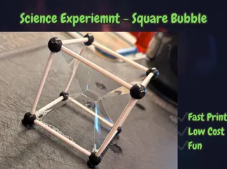Science Experiment - Square Bubble