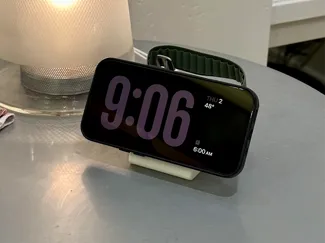 Triangular "StandBy Mode" Dock for iPhone