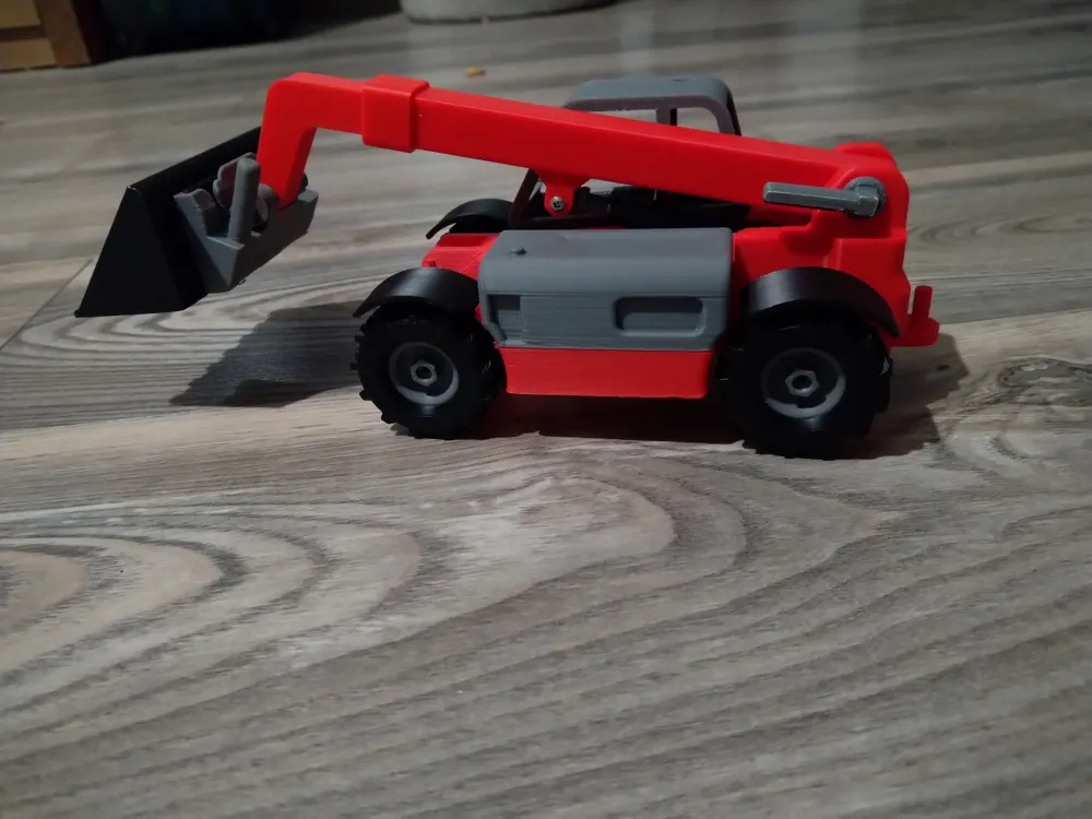 Compact Telehandler – ( manitou, tractor ) - Free 3D Print Model ...
